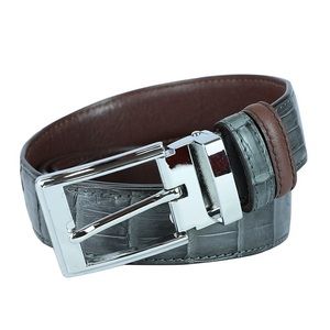 Pre-Order D’MOM TopCrocodile skin doubleSided belt